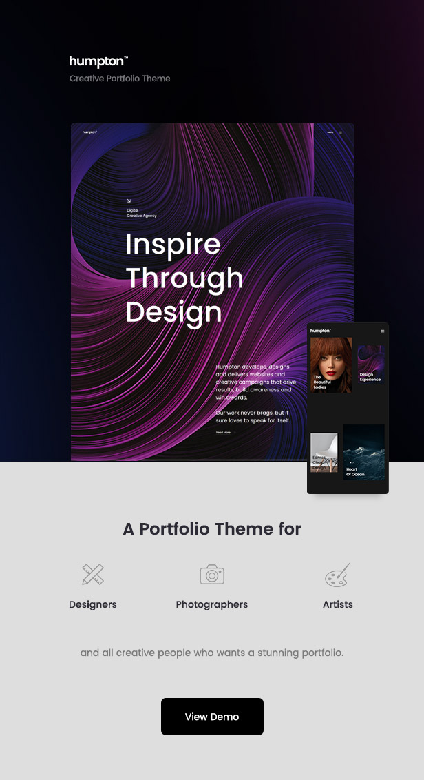 Humpton – Creative Portfolio Theme